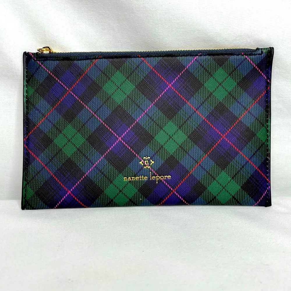 Nanette Lepore Plaid Clutch